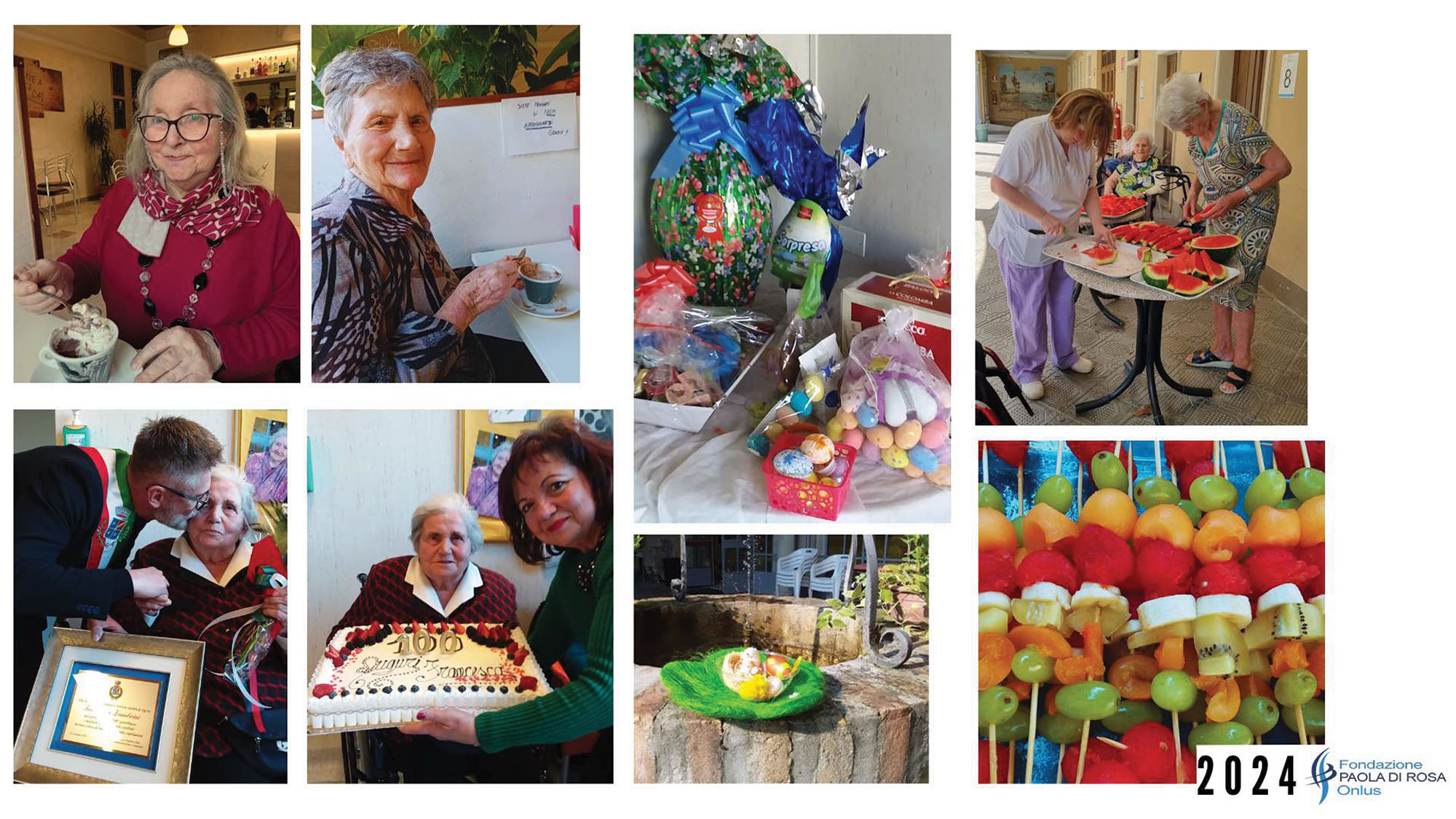 Attività ospiti anno 2024 | Fondazione Paola Di Rosa